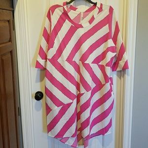 Melissa McCarthy Seven striped dress w/ POCKETS!